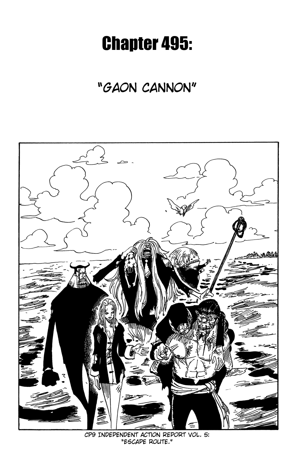 One Piece, Chapter 495 image 01